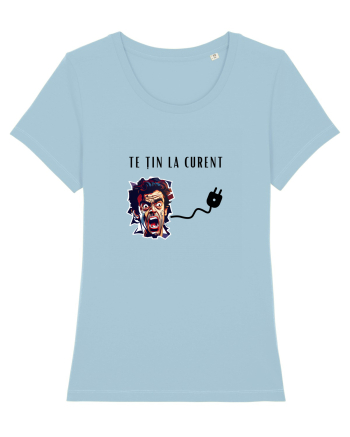 TE ȚIN LA CURENT V1 Sky Blue