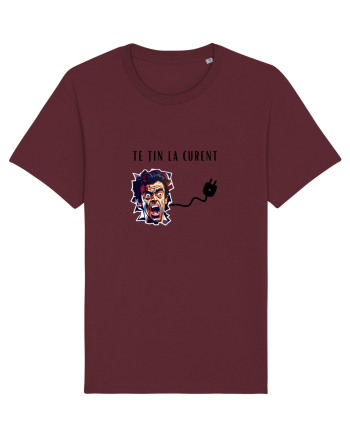 TE ȚIN LA CURENT V1 Burgundy