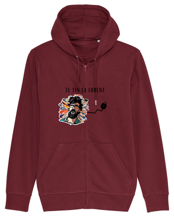 TE ȚIN LA CURENT V2 Burgundy