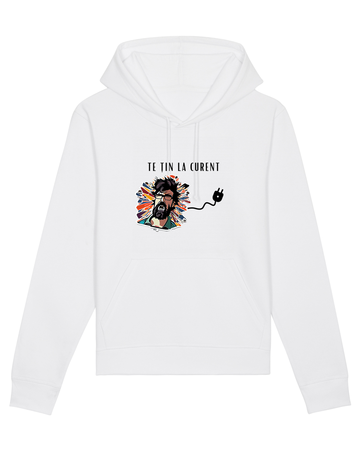 Hanorac Unisex Drummer White