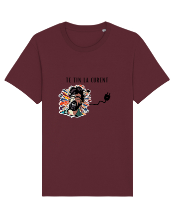 TE ȚIN LA CURENT V2 Burgundy