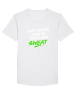 SWEAT Tricou mânecă scurtă guler larg Bărbat Skater