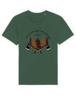 Let's Explore the Nature - Bushcraft Tricou mânecă scurtă Unisex Rocker