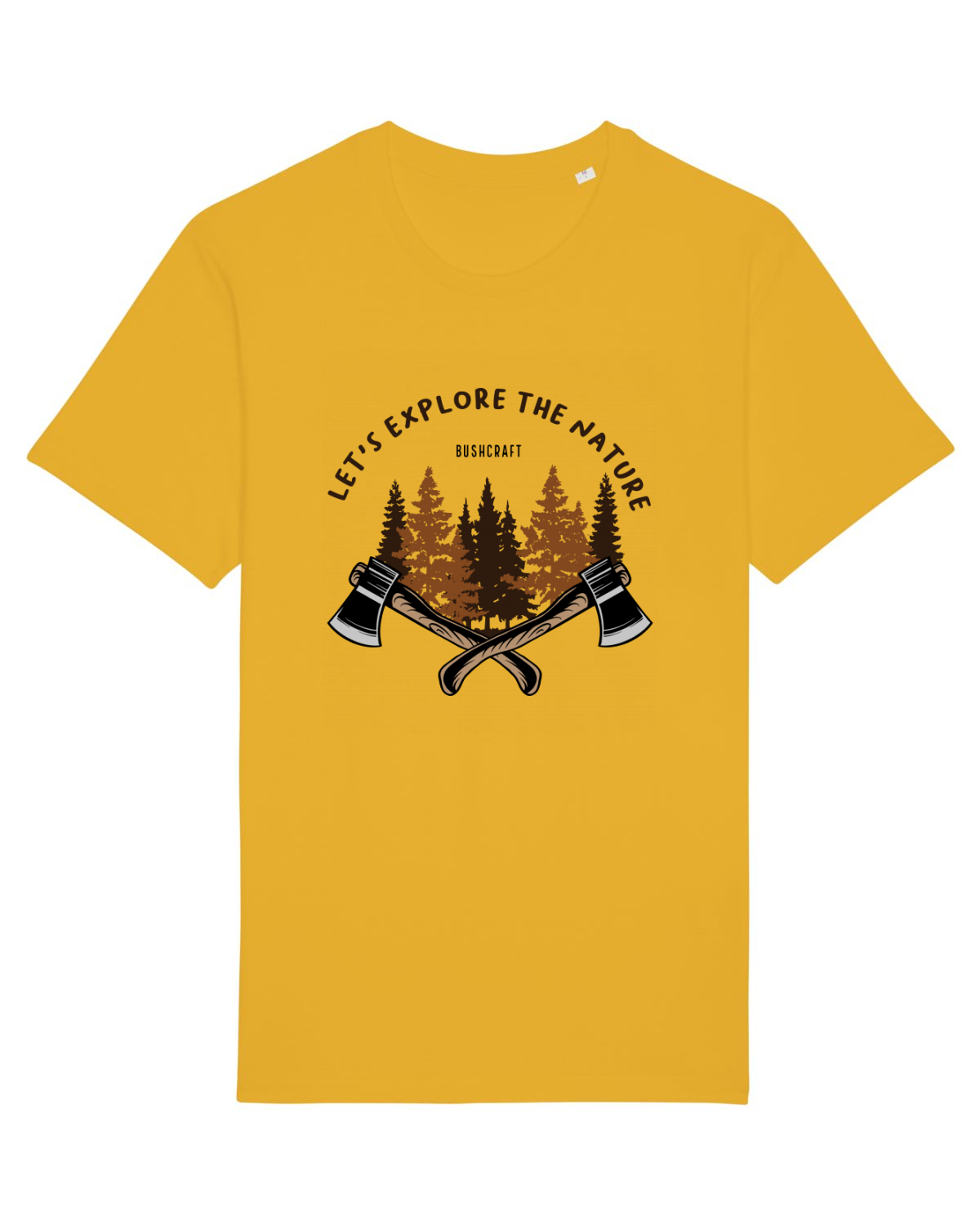 Tricou mânecă scurtă Unisex Rocker Spectra Yellow