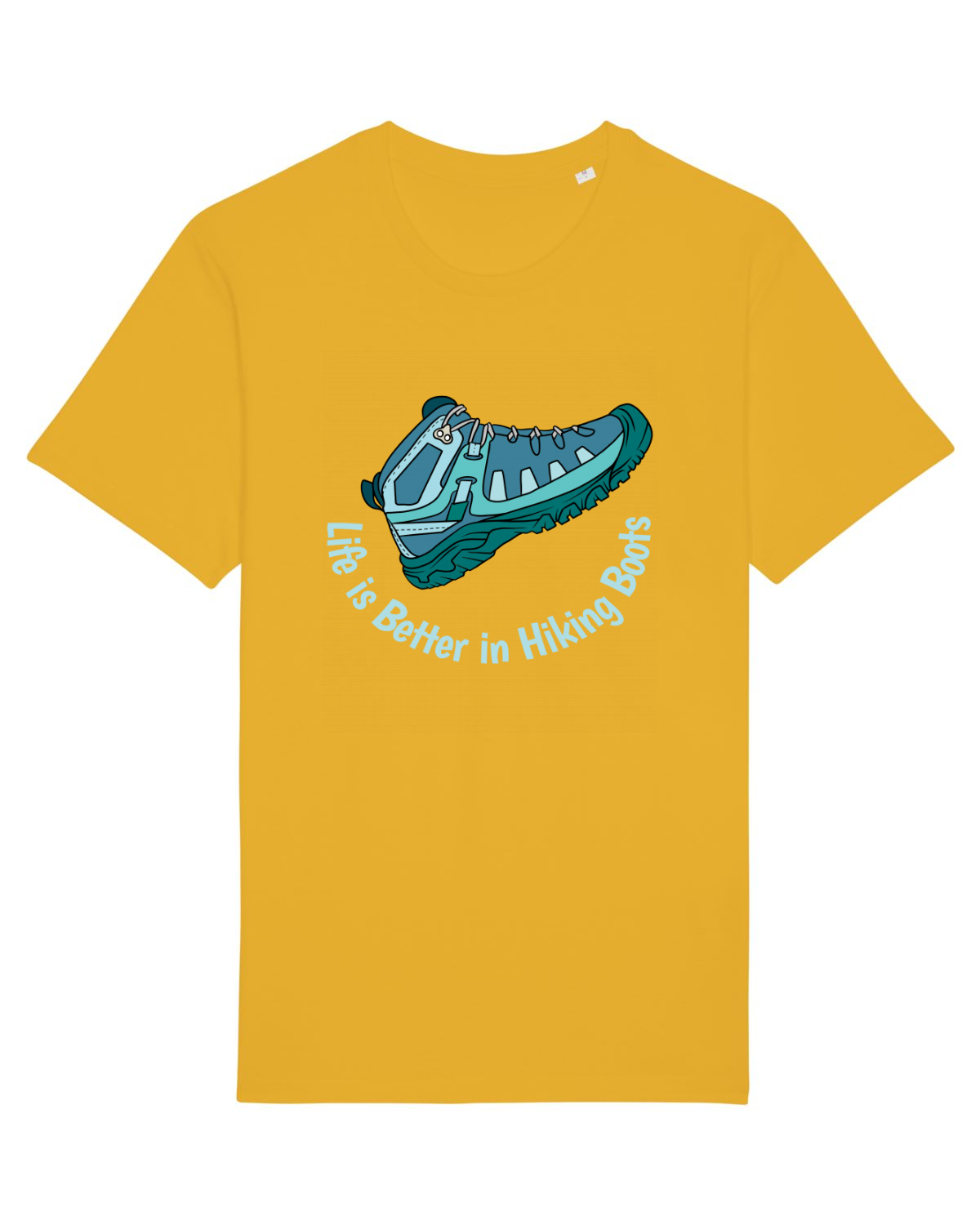 Tricou mânecă scurtă Unisex Rocker Spectra Yellow