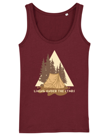 Living Under the Stars Burgundy