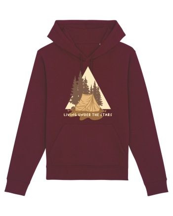 Living Under the Stars Burgundy