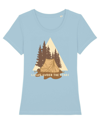 Living Under the Stars Sky Blue