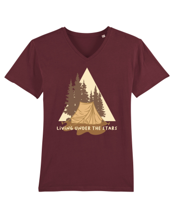 Living Under the Stars Burgundy