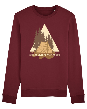 Living Under the Stars Burgundy