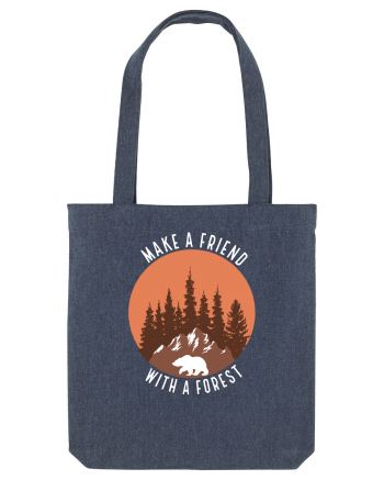 Make a Friend with a Forest Midnight Blue