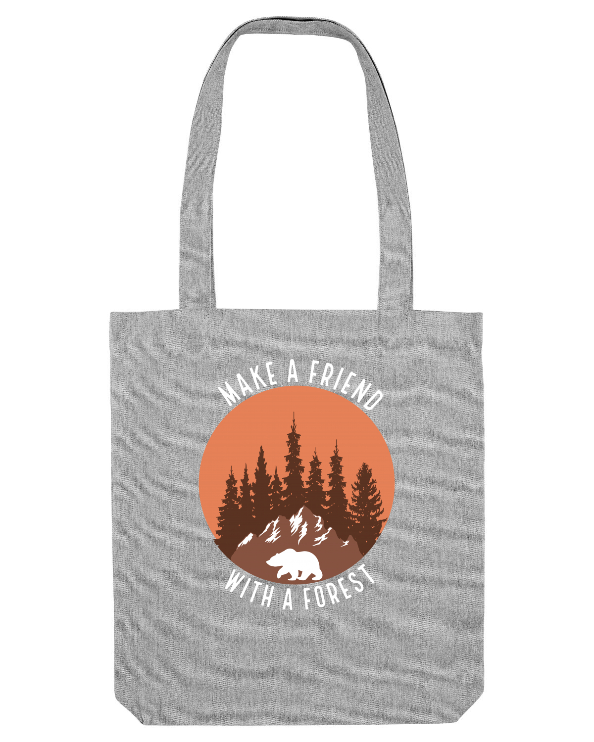 Sacoșă textilă Heather Grey