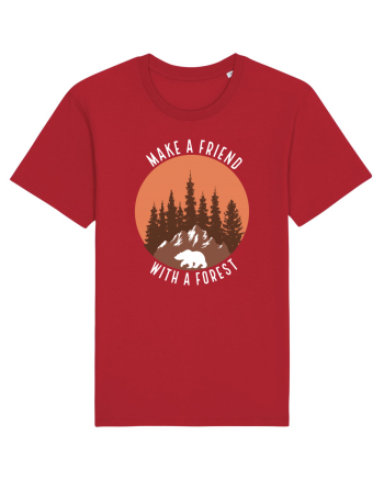 Make a Friend with a Forest Red