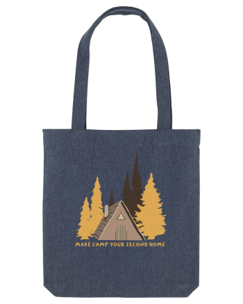 Make Camp Your Second Home Midnight Blue