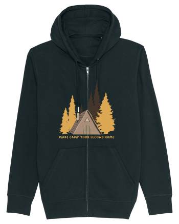 Make Camp Your Second Home Black