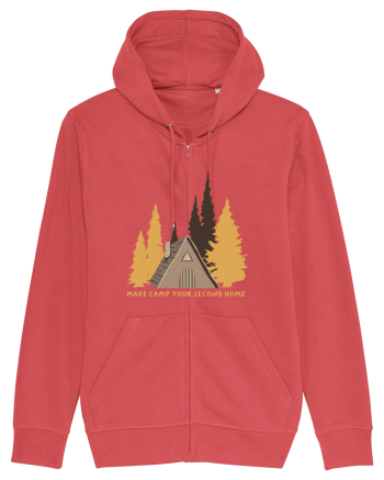 Make Camp Your Second Home Carmine Red