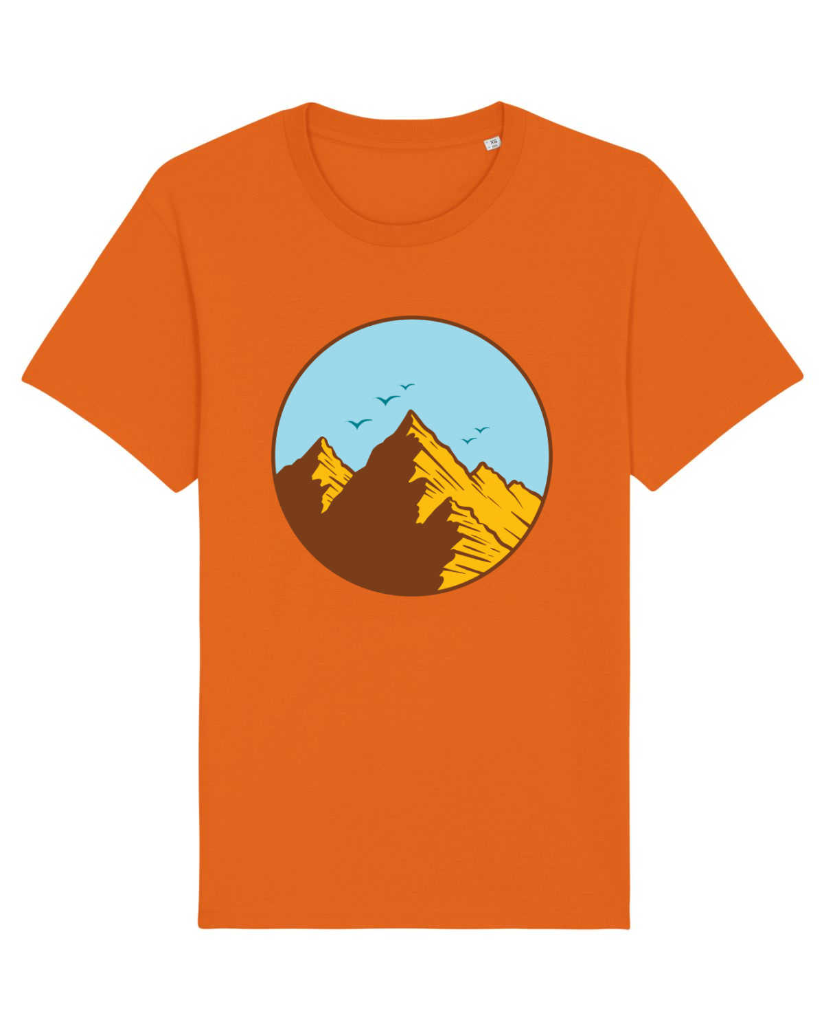Tricou mânecă scurtă Unisex Rocker Bright Orange