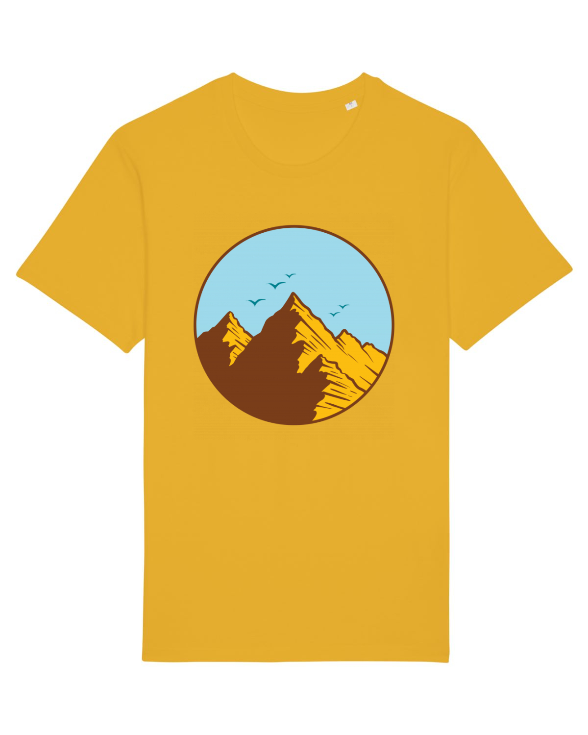 Tricou mânecă scurtă Unisex Rocker Spectra Yellow