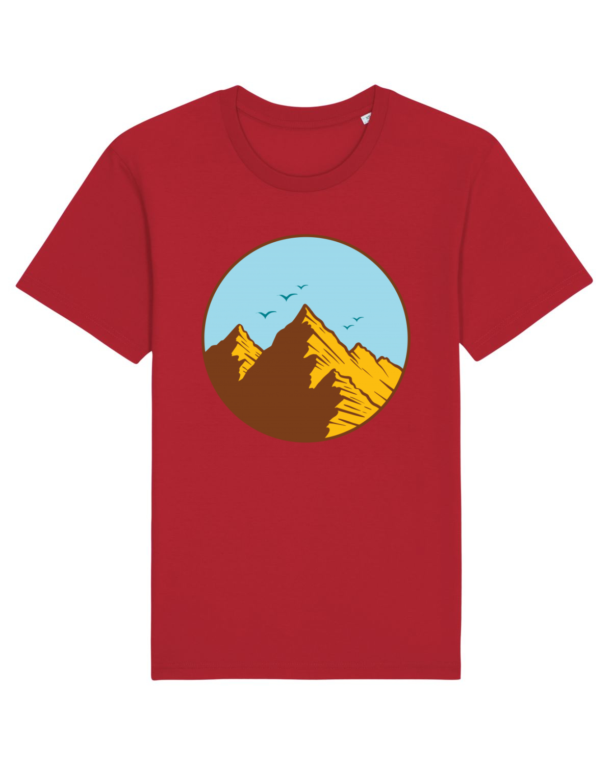 Tricou mânecă scurtă Unisex Rocker Red