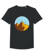 Mountain View Tricou mânecă scurtă guler larg Bărbat Skater