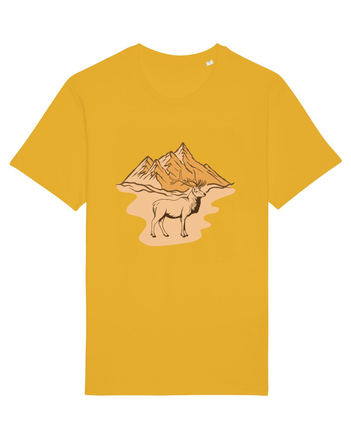 Tricou mânecă scurtă Unisex Rocker Spectra Yellow