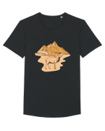 Mountain Tricou mânecă scurtă guler larg Bărbat Skater