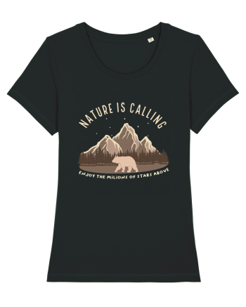 Nature is Calling Enjoy the Millions of Stars Above Black