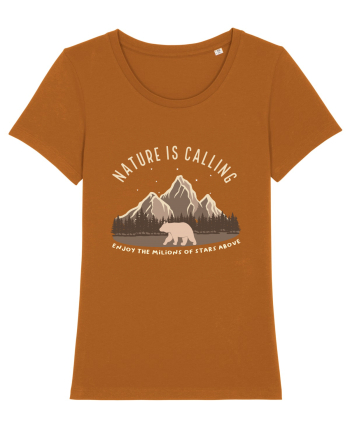 Nature is Calling Enjoy the Millions of Stars Above Roasted Orange
