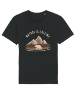 Nature is Calling Enjoy the Millions of Stars Above Tricou mânecă scurtă Unisex Rocker