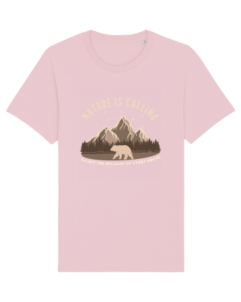 Nature is Calling Enjoy the Millions of Stars Above Cotton Pink