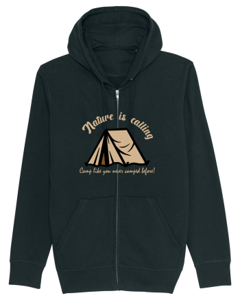 Nature is Calling, Camp Like You Never Camped Before! Black