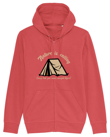 Nature is Calling, Camp Like You Never Camped Before! Carmine Red