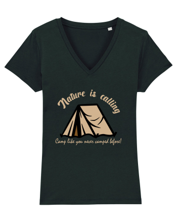 Nature is Calling, Camp Like You Never Camped Before! Black