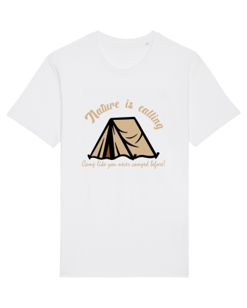 Nature is Calling, Camp Like You Never Camped Before! White
