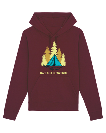 One With Nature Burgundy