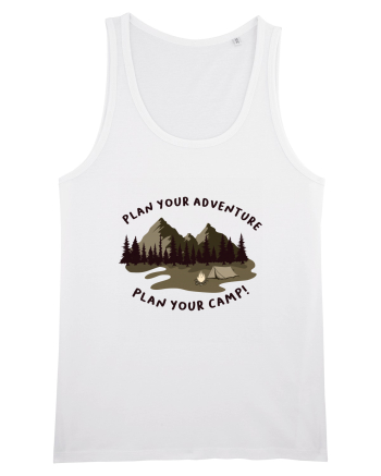 Plan Your Adventure, Plan Your Camp! White