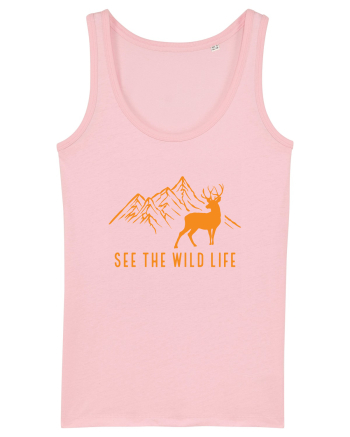See the Wild Life Cotton Pink