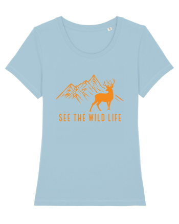 See the Wild Life Sky Blue