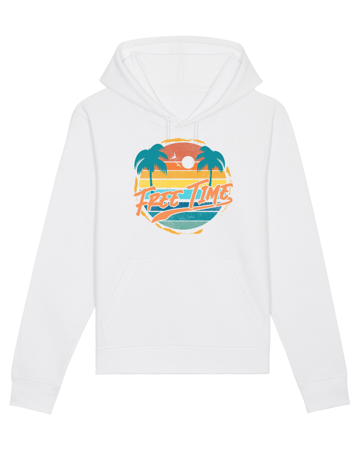 Hanorac Unisex Drummer White