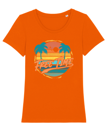Free Time Bright Orange