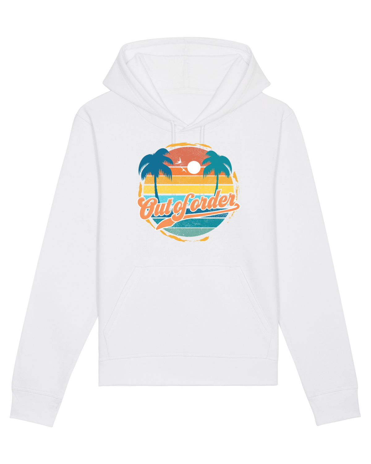 Hanorac Unisex Drummer White