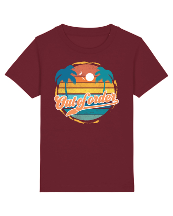 Out of order Burgundy