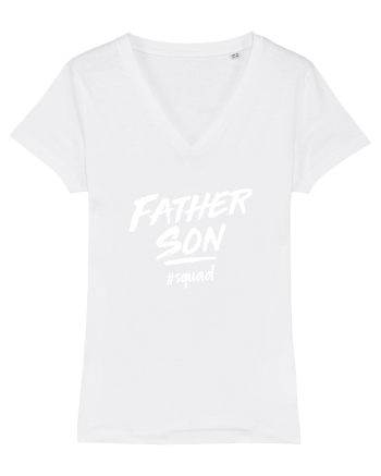 Father and Son squad White