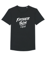 Father and Son squad Tricou mânecă scurtă guler larg Bărbat Skater
