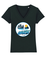 Cruise Time Tricou mânecă scurtă guler V Damă Evoker