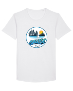 Cruise Time Tricou mânecă scurtă guler larg Bărbat Skater