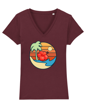Exotic Island Burgundy