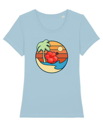 Exotic Island Sky Blue