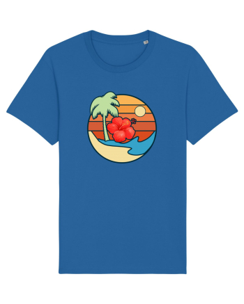 Exotic Island Royal Blue