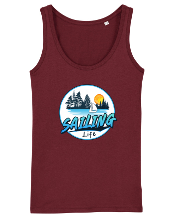 Sailing Life Burgundy